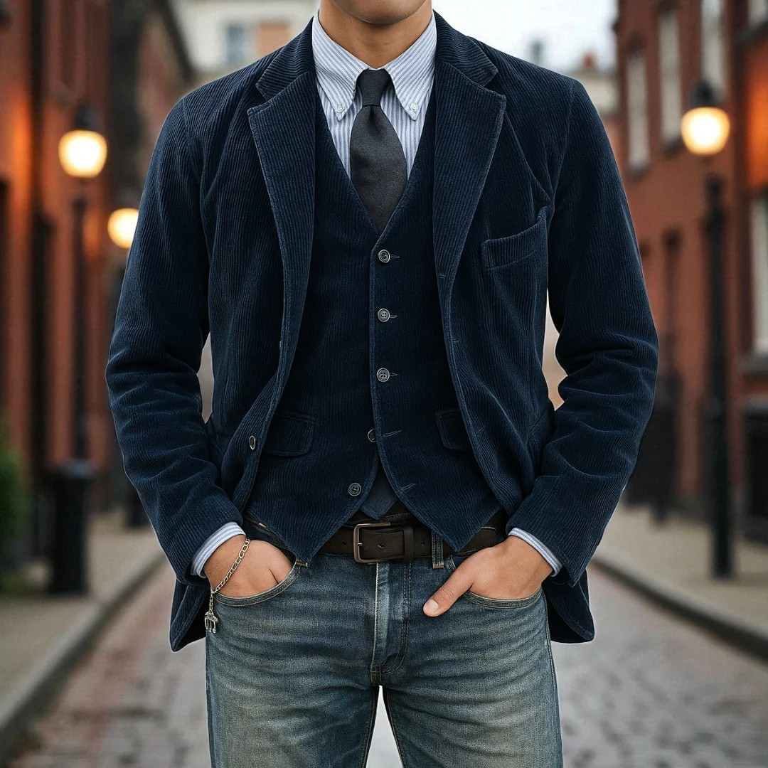 Tomas | Conjunto de 2 piezas: Blazer y Chaleco