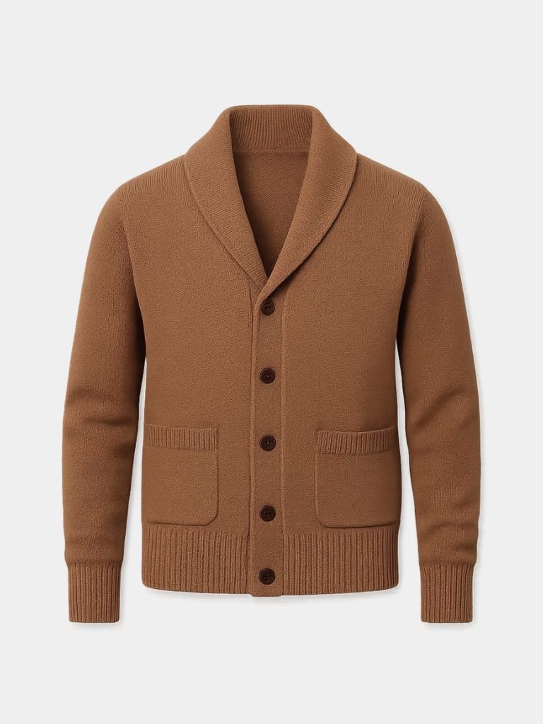 Cardigan de Punto Británico