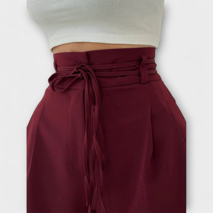 Jill | Pantalones Casual con Cordones