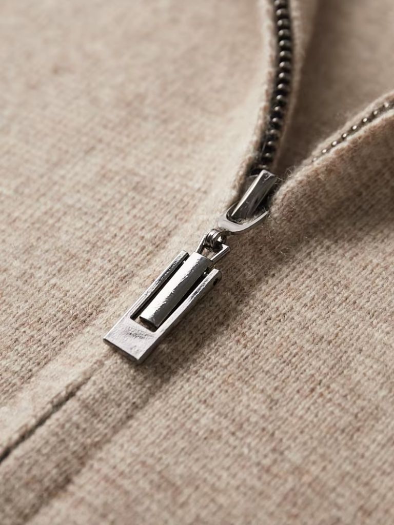 Suéter Heritage con cremallera