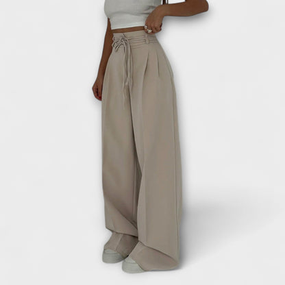 Jill | Pantalones Casual con Cordones