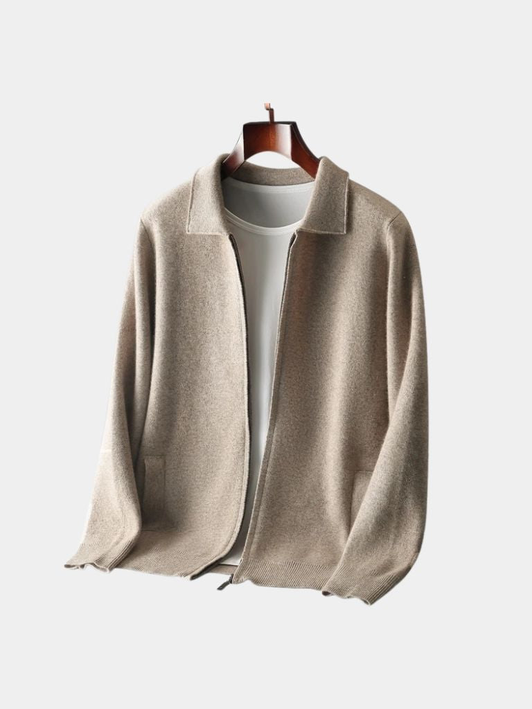 Suéter Heritage con cremallera
