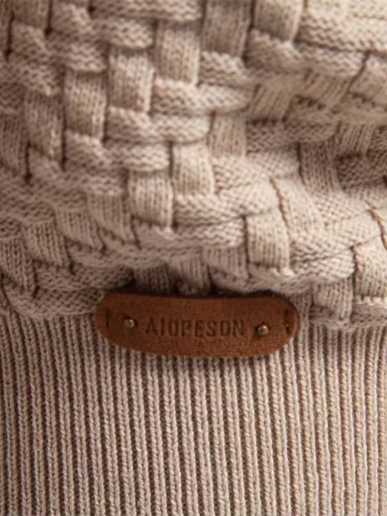 Cárdigan de Punto en V