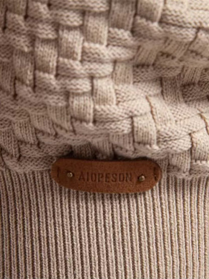 Cárdigan de Punto en V