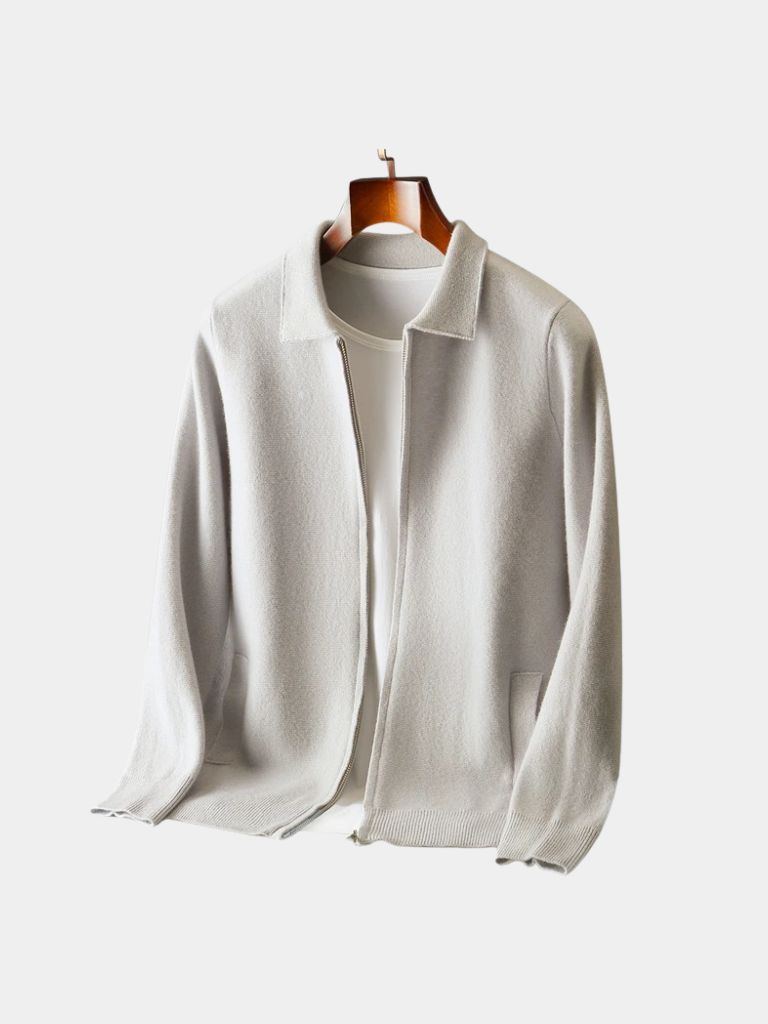 Suéter Heritage con cremallera