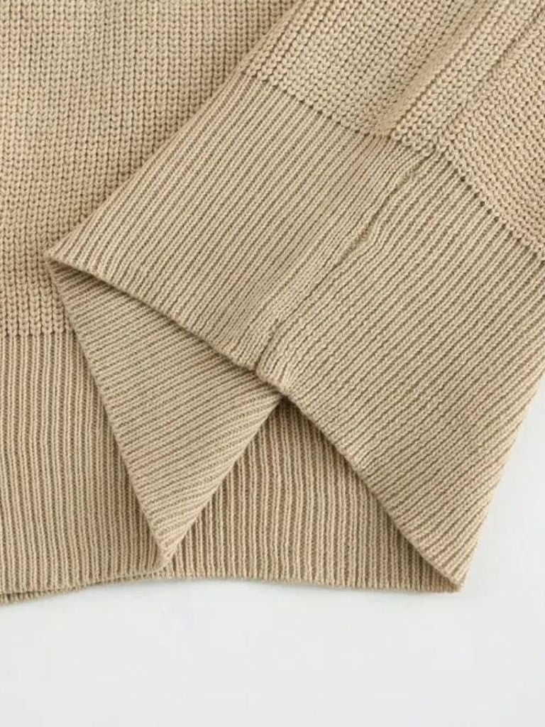 Suéter de Media Cremallera Esencial