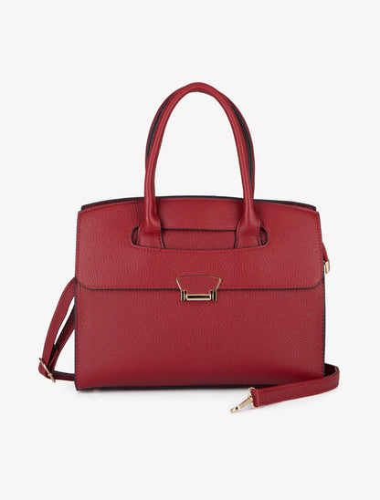 A | BOLSO DE PIEL ELEGANTE