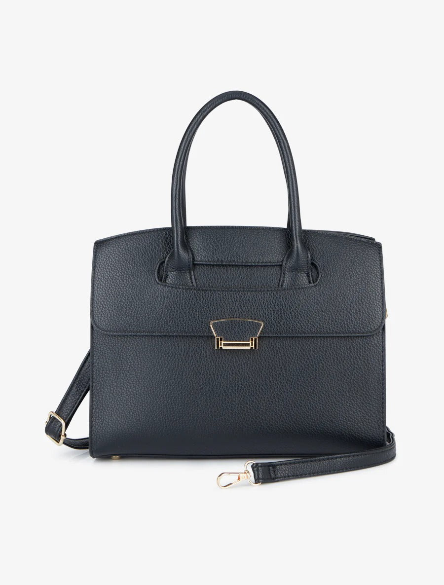 A | BOLSO DE PIEL ELEGANTE