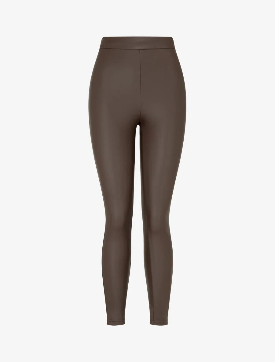 CATA | LEGGINGS LISOS DE PIEL SINTETICA