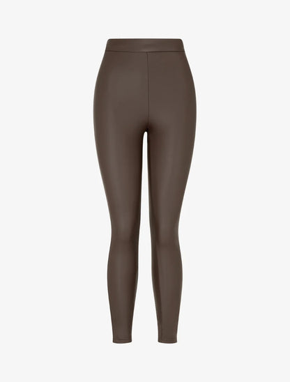 CATA | LEGGINGS LISOS DE PIEL SINTETICA