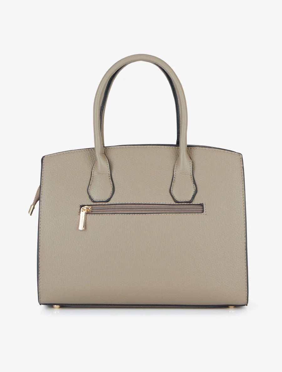 A | BOLSO DE PIEL ELEGANTE