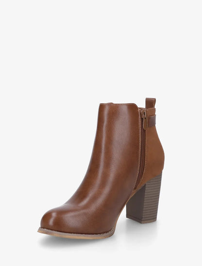 TOBA | BOTINES CON CREMALLERA