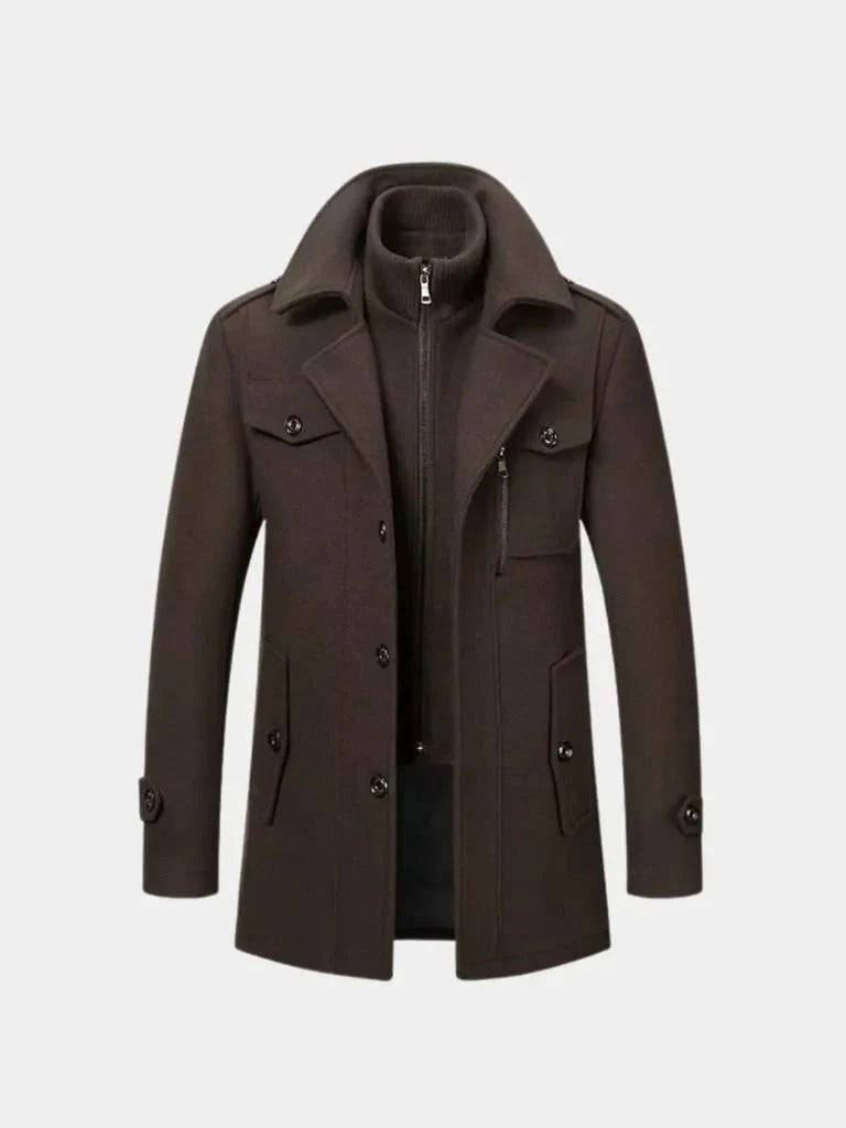LEONARDO | ABRIGO REFINADO DE LANA