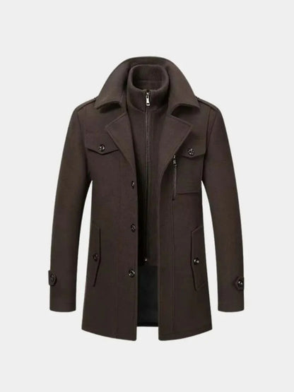 LEONARDO | ABRIGO REFINADO DE LANA