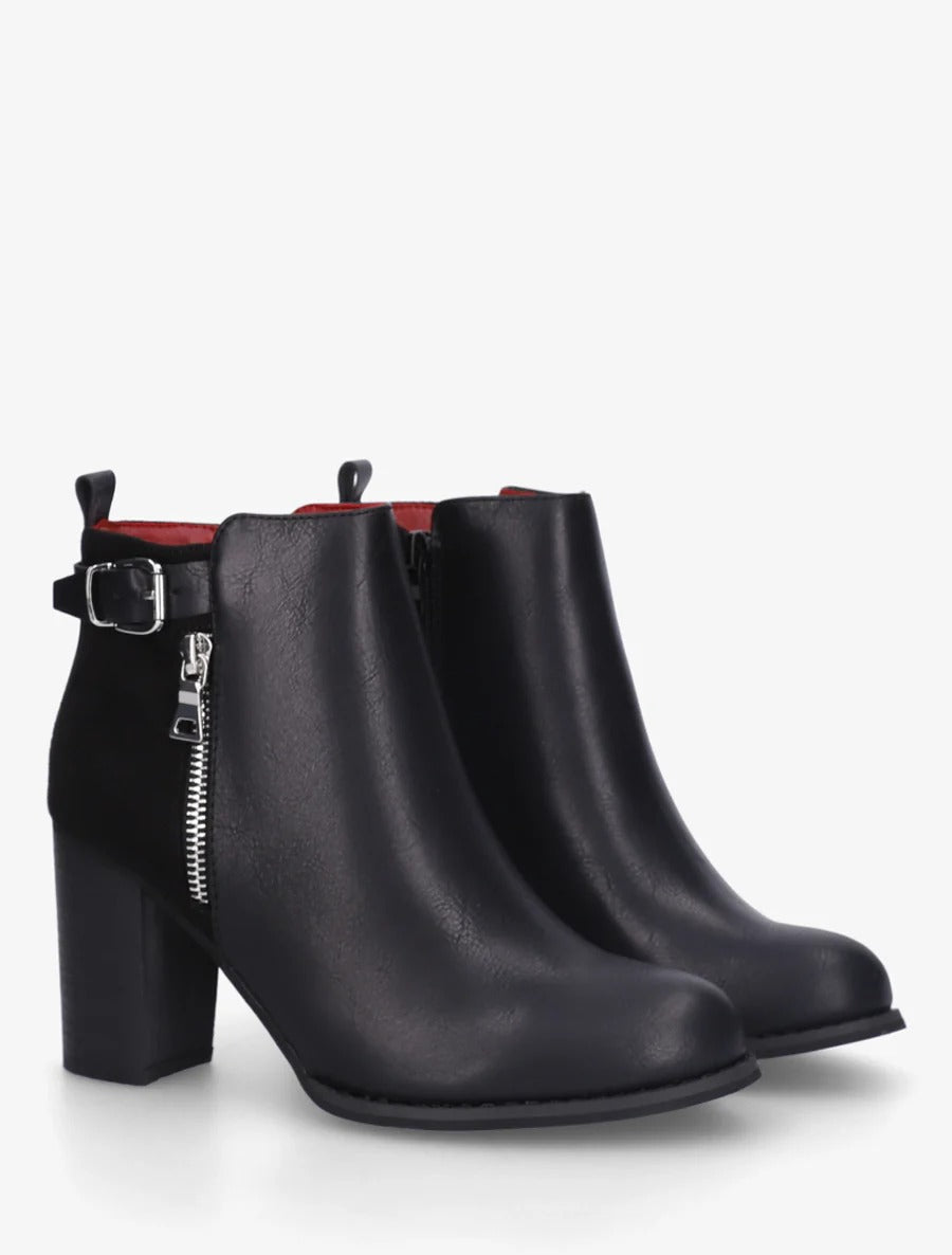 TOBA | BOTINES CON CREMALLERA