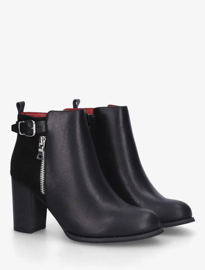 TOBA | BOTINES CON CREMALLERA