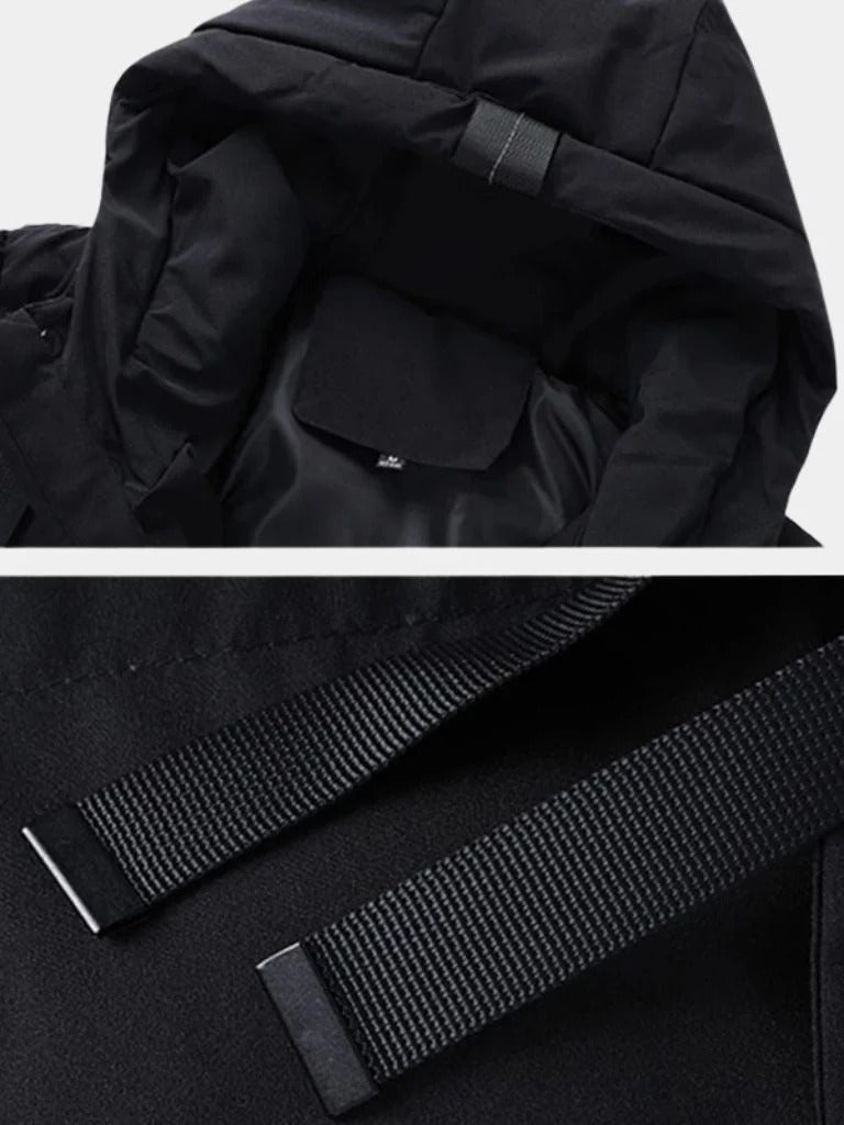 RAU | ABRIGO ACOLCHADO LARGO